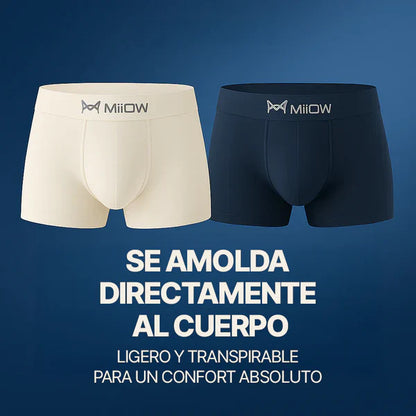 Ice Boxer Pro™ - Ropa interior de seda premium ultra cómoda — ¡Compra 5 y recibe 5 GRATIS! + 5 Pares de Calcetines de Regalo
