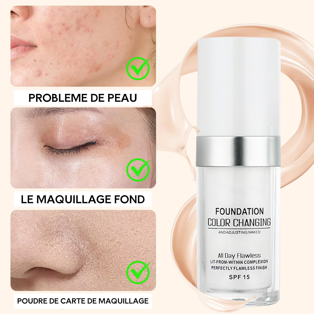 Foundation Color Changing - Fond de teint adaptatif pour peau mature