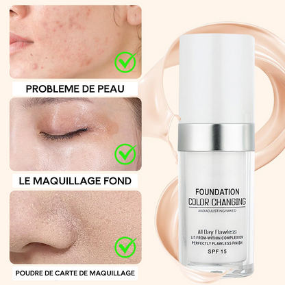 Foundation Color Changing - Fond de teint adaptatif pour peau mature