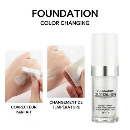 Foundation Color Changing - Fond de teint adaptatif pour peau mature