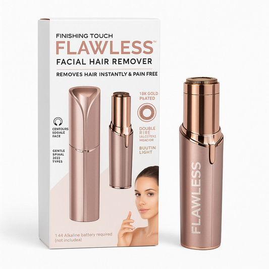 Épilateur Facial Flawless - Pratique et Indolore